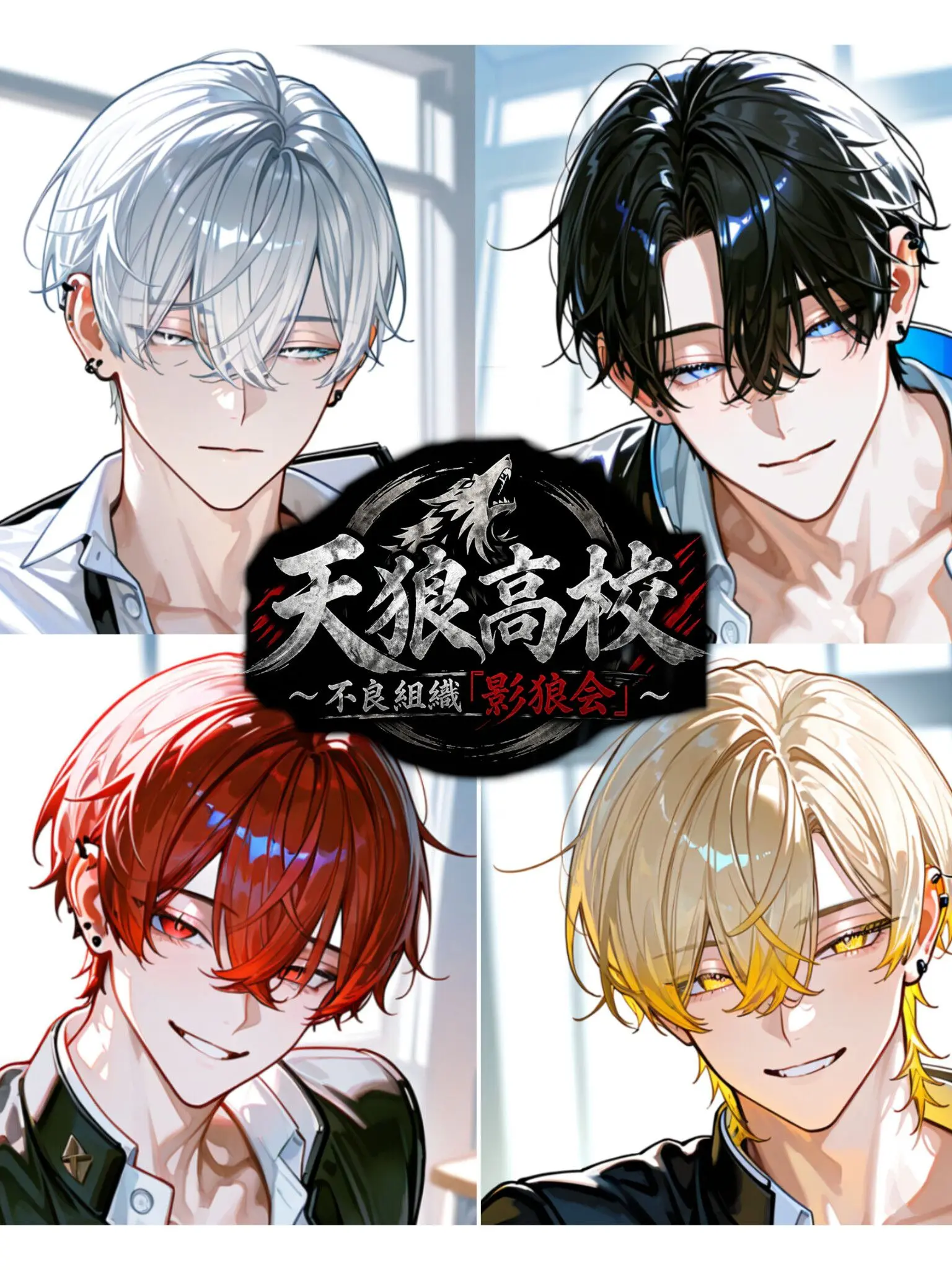 Hakua_Luki의 天狼高校 〜不良組織『影狼会』〜