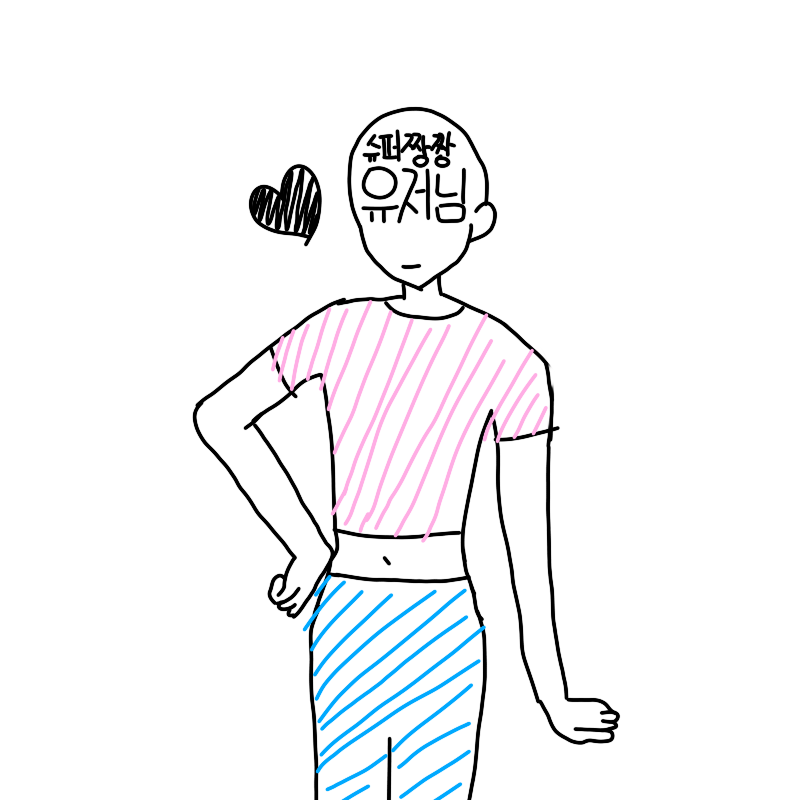 아이돌 그룹에 유저가 들어왔다? 대표 이미지