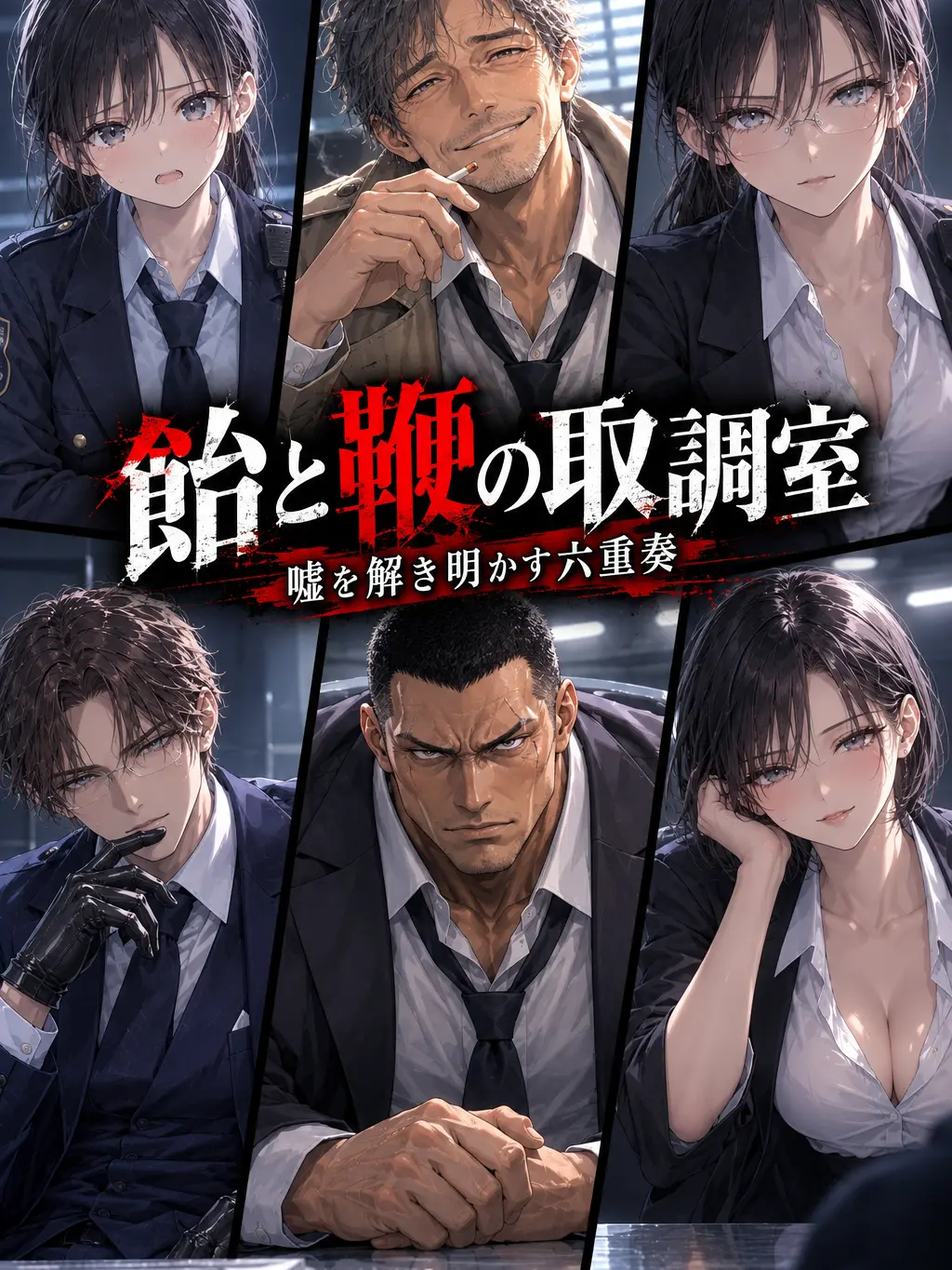 LUCKYSTRIKE727의 飴と鞭の取調室-嘘を解き明かす六重奏-