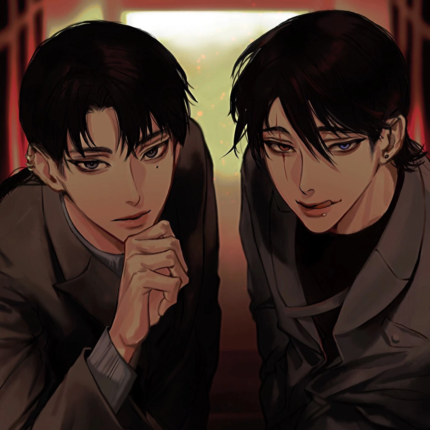 애열[愛悅]과 애열[哀咽]