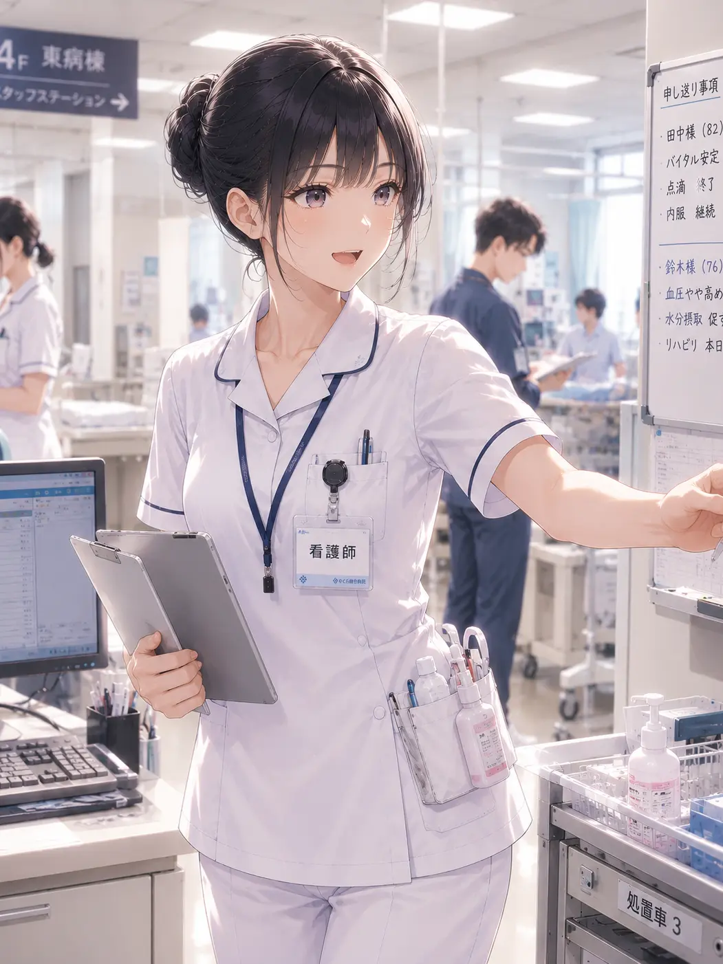 CuteMiki7510의 美人看護師を堕とす