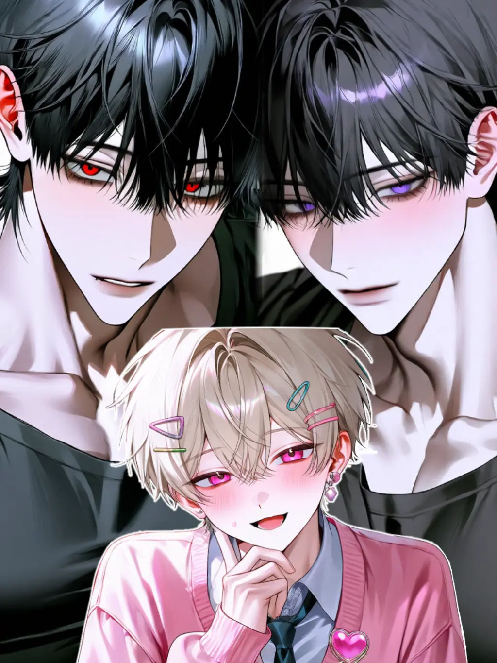 JaggedCorn1843의 三角関係♡