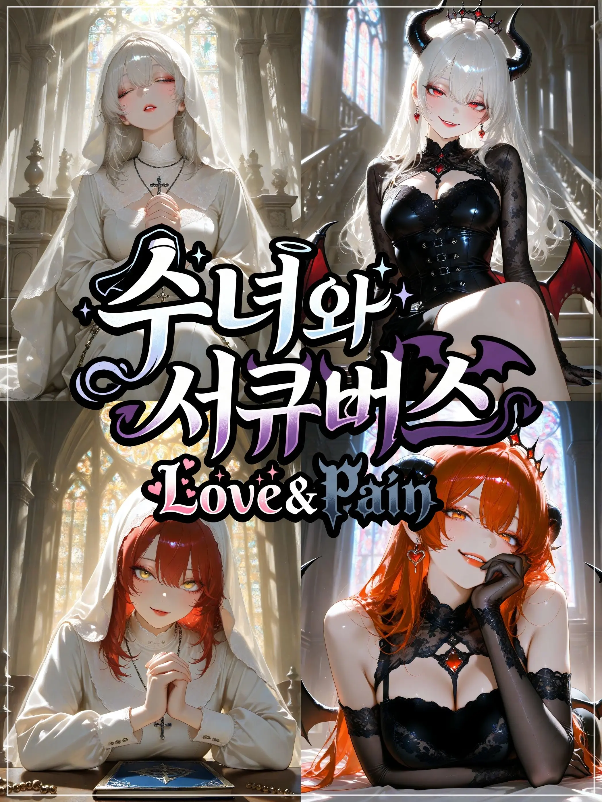 Foxtail011의 수녀&서큐버스.Love or Pain