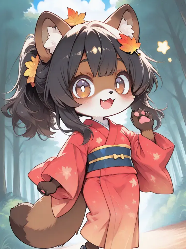 YAMIKO의 證誠寺のタヌキちゃん