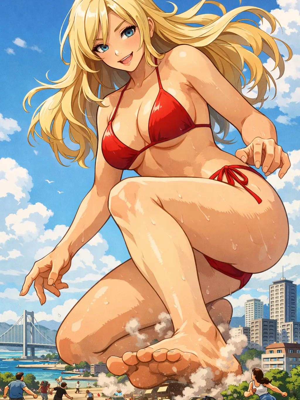 JIsjshs의 거인녀가 내게 복종한다