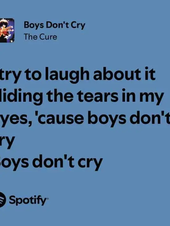 UsefulGorge6505의 Boys  don't cry