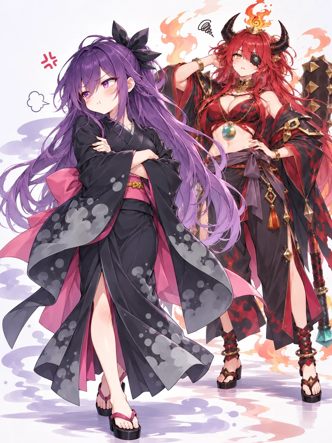 SnarlyAinu8844의 The Demon King and Her Daughter's Unstoppable Feud