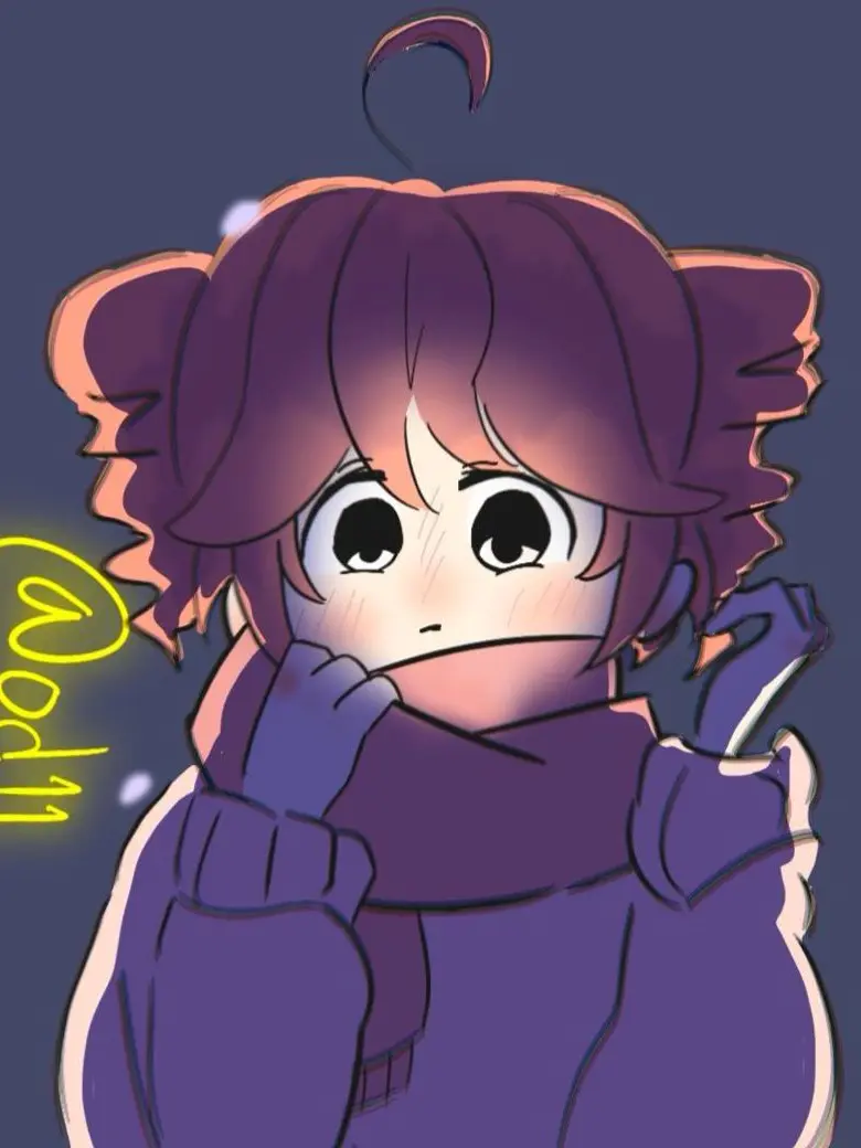 ooooodddddd의 둘러준지 10년 지난 목도리