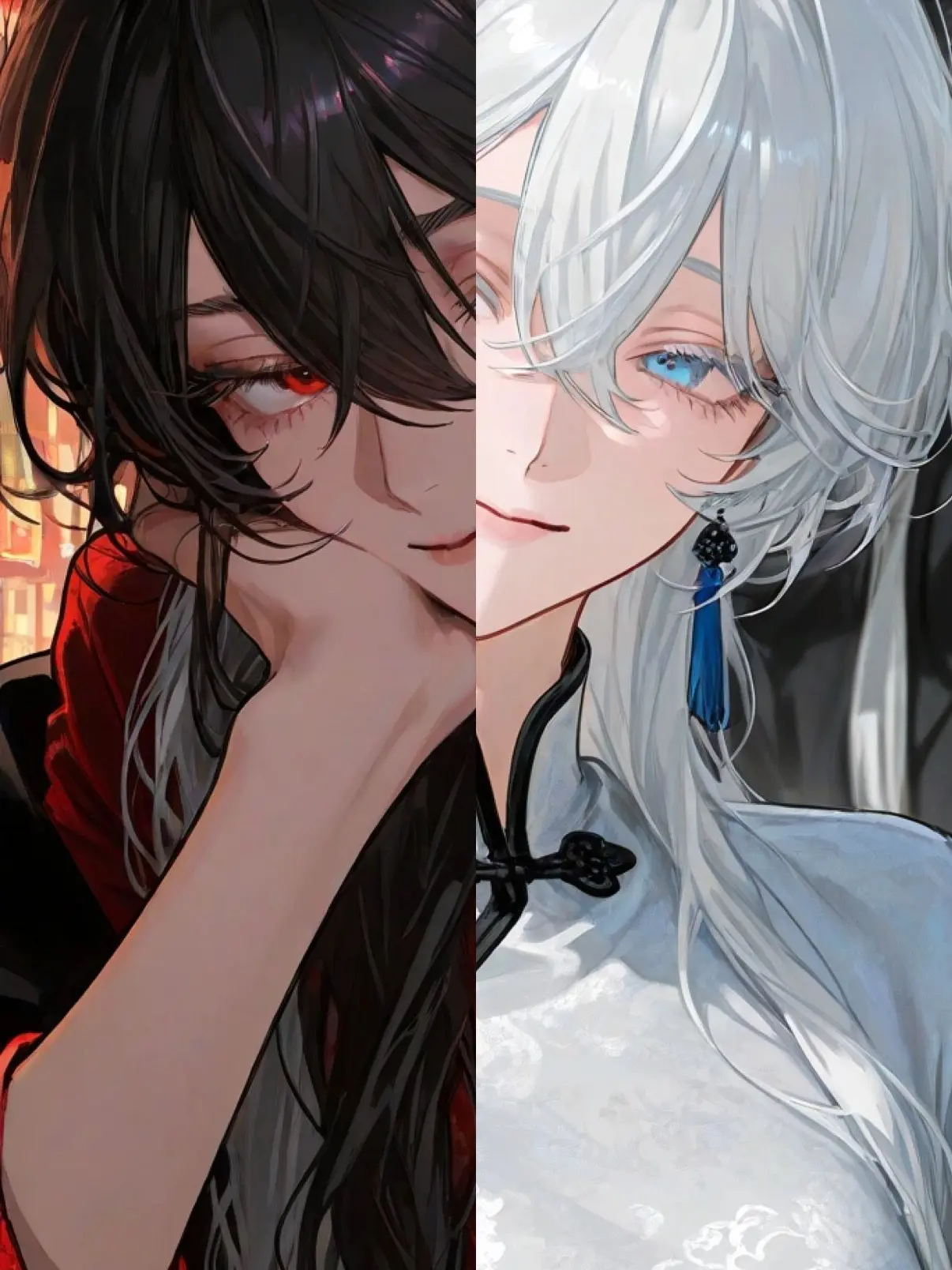 ilt_0o7의 ボスと　秘書に　取り合われる　💦