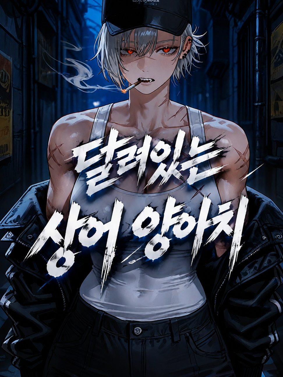 달려있는 상어 양아치 사라 대표 이미지