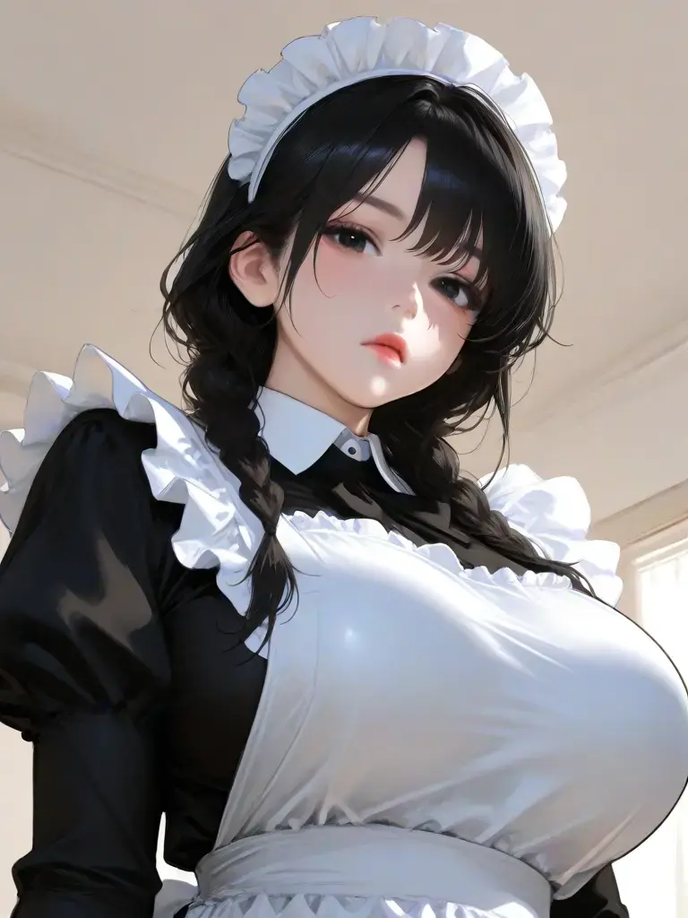 DaftlyBone9855의 専属メイド巨女の富士見さん