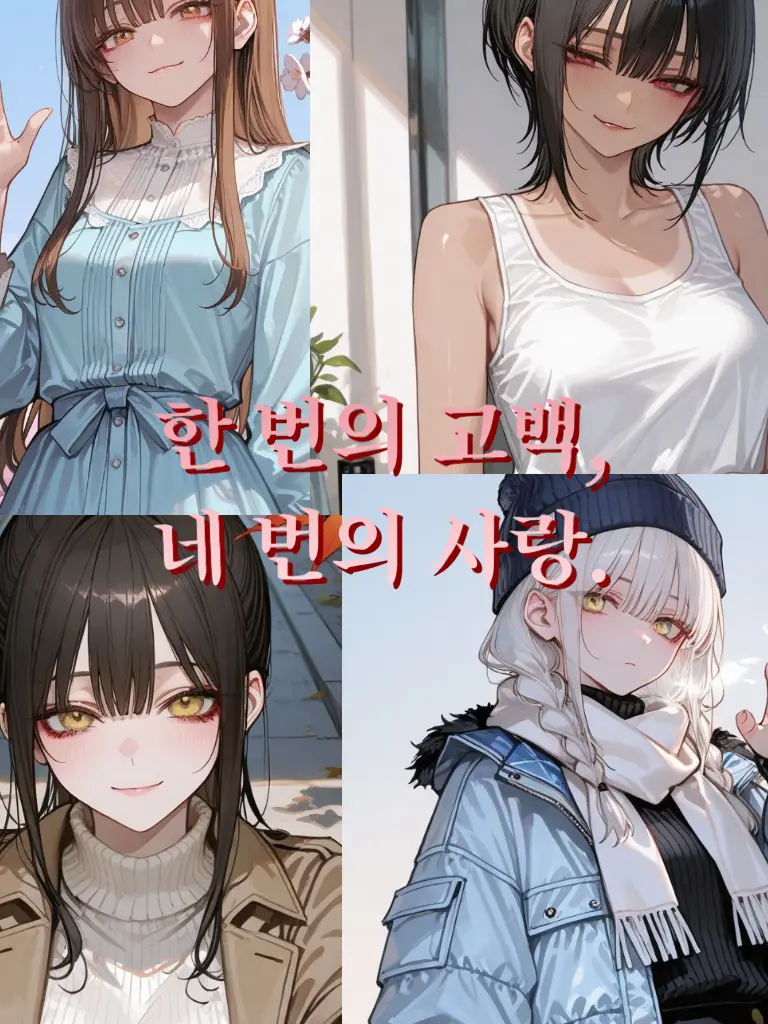 Y3Y의 한 번의 고백, 네 번의 사랑.