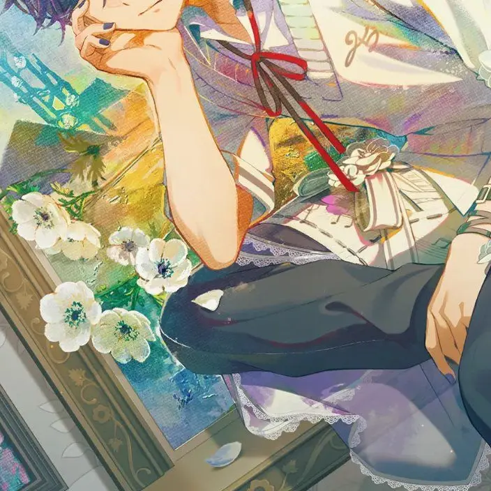 prsk.VOCALOID_CP의 그림에서 사람이 튀어나왔다