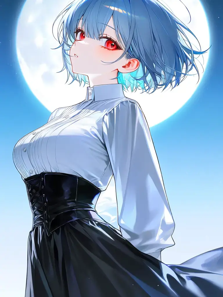 POPPOPOPPOHATO의 The Vampire Visits Her Beloved Again Today
