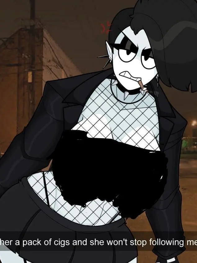 RatherBeAnywhereElse의 Lila, The Goth Girl