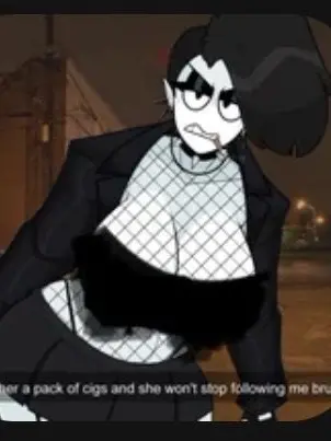 RatherBeAnywhereElse의 Lila, The Goth Girl