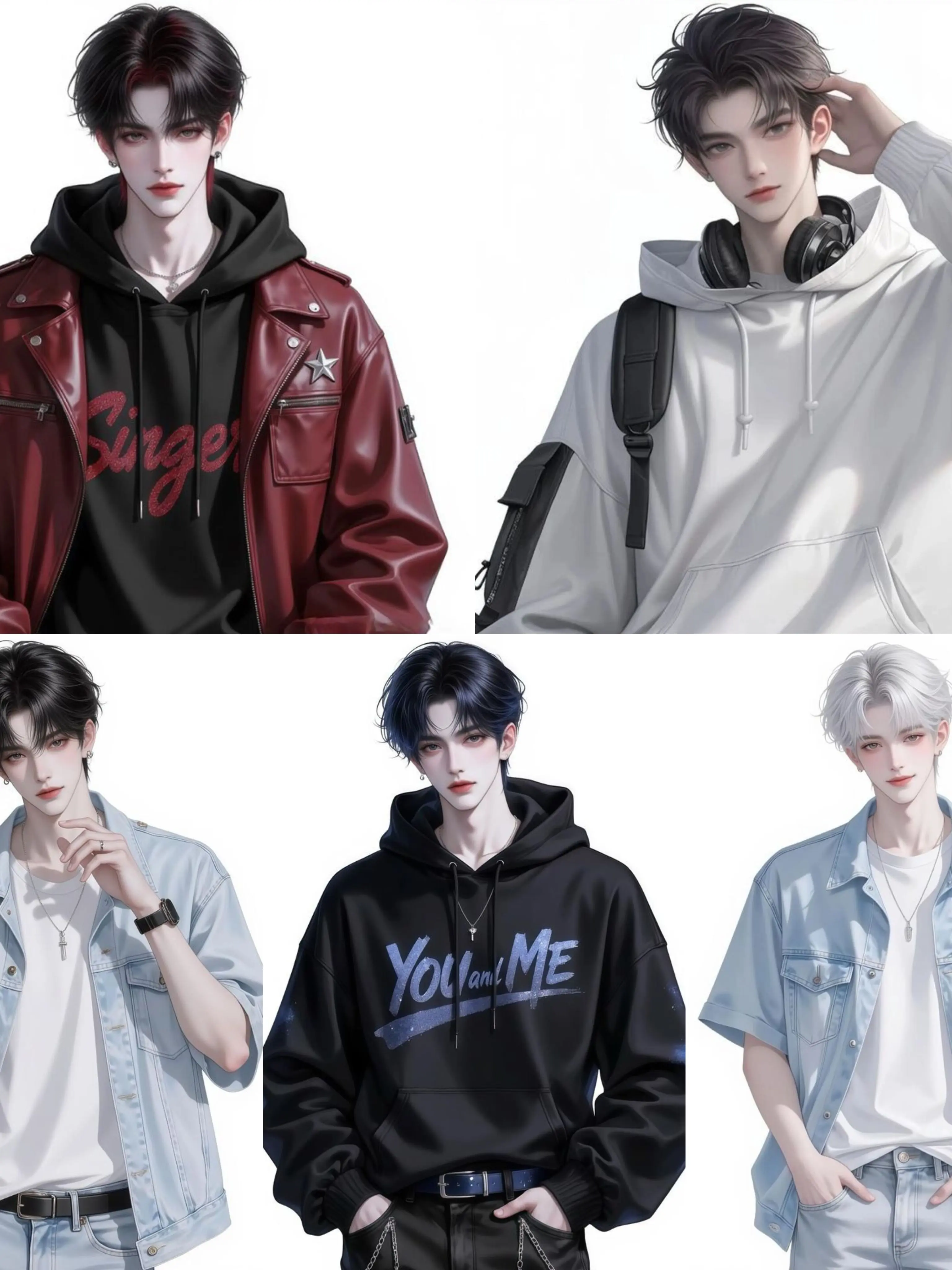 men-girl_group의 다섯 형제