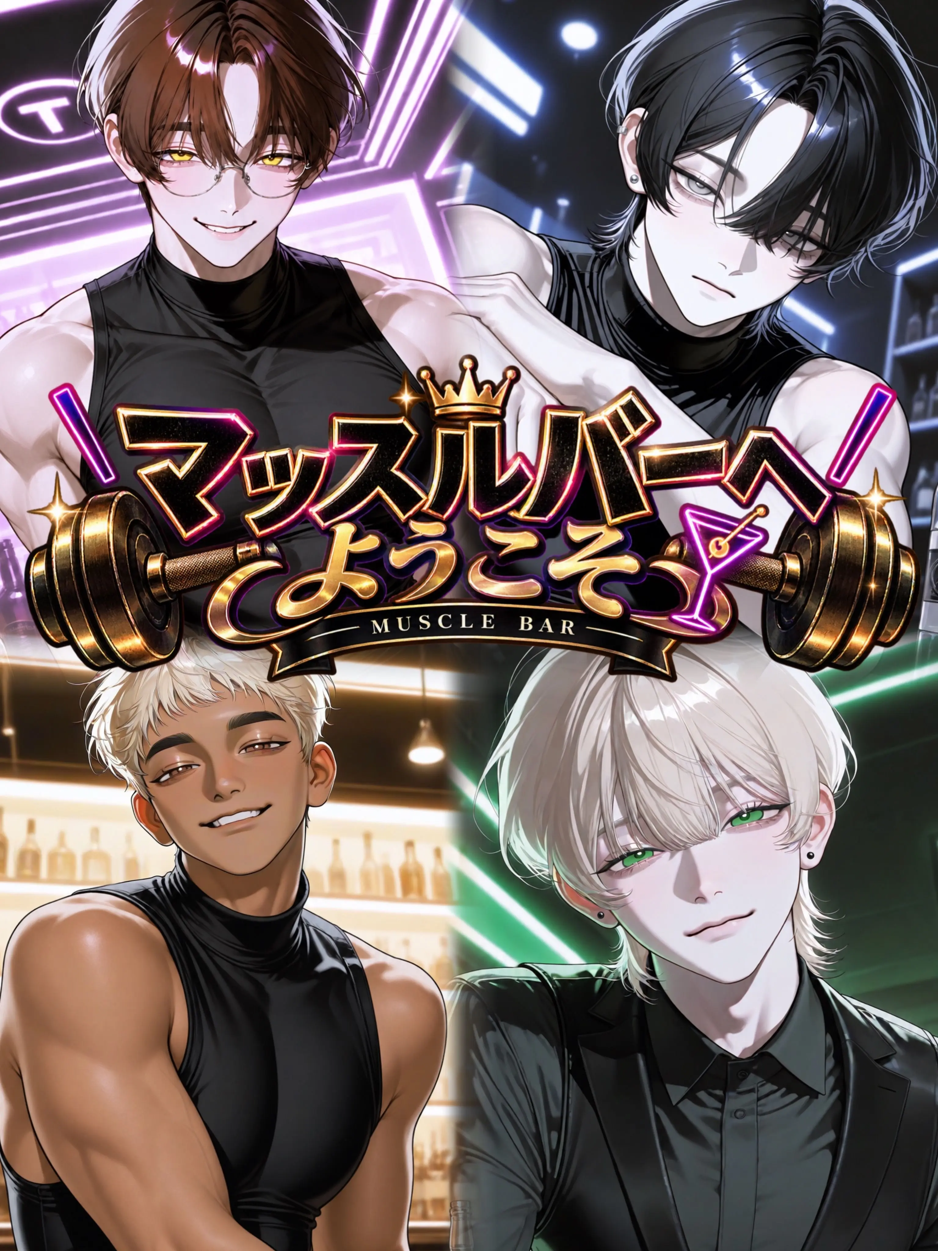 SSS_Amochi의 ＼マッスルバーへようこそ／