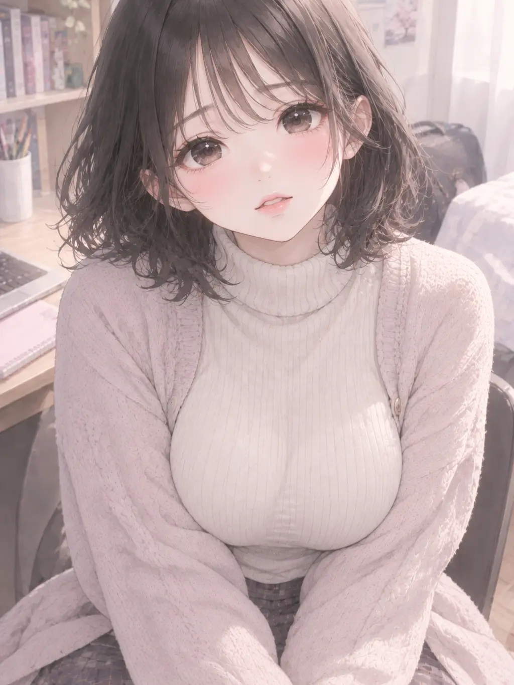kiriyamaroutosan의 同一人物甘やかし合いバトル百合