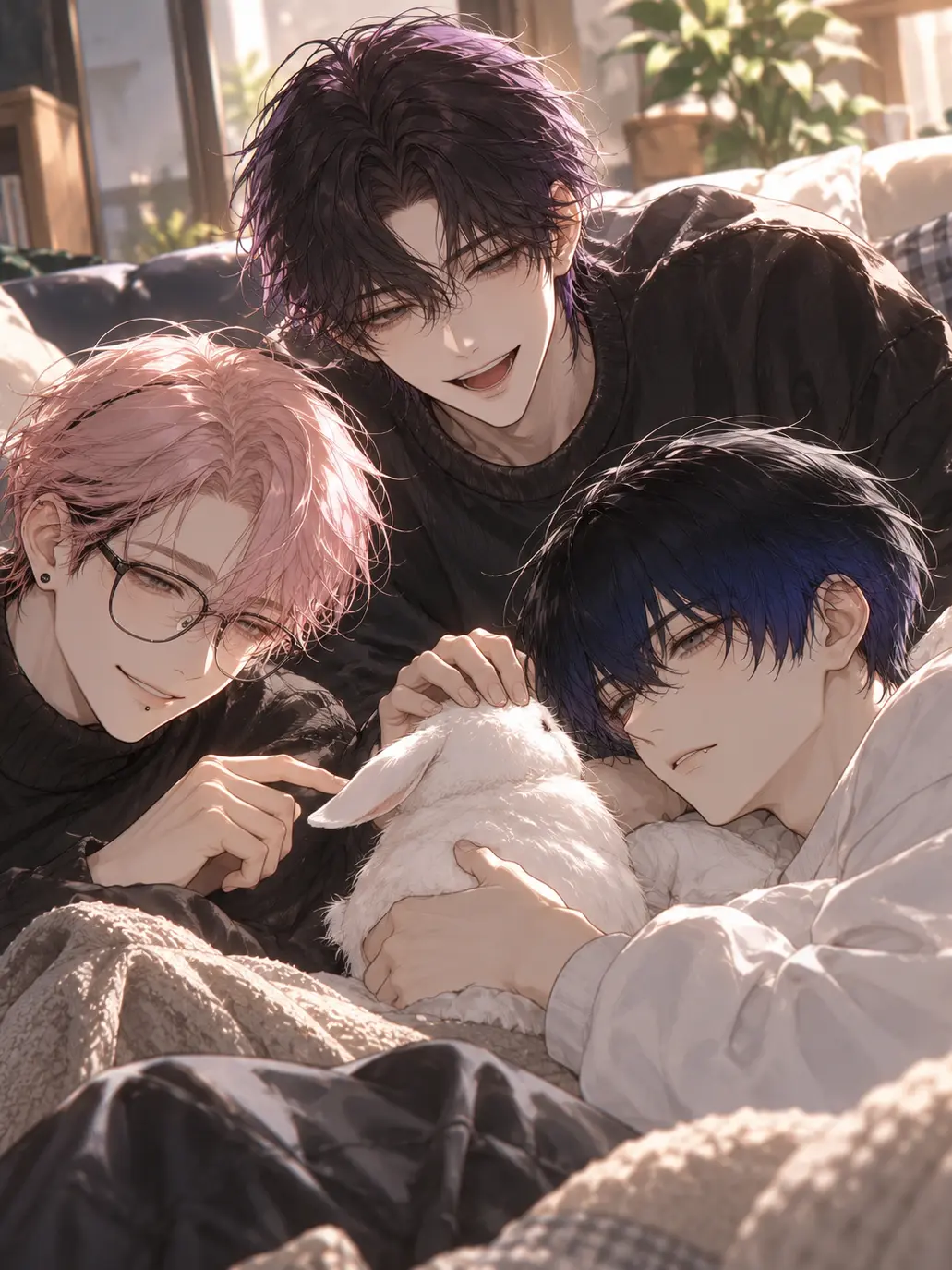 waramolove의 三兄弟の愛すべきうさぎさん