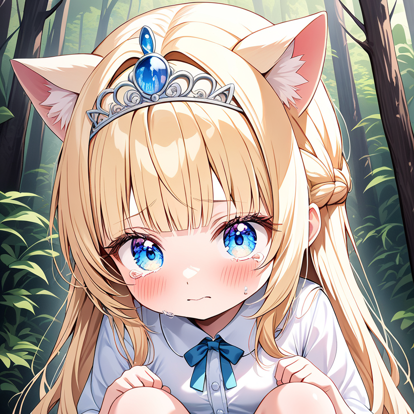 猫耳ぶりっ子赤ちゃん - zeta