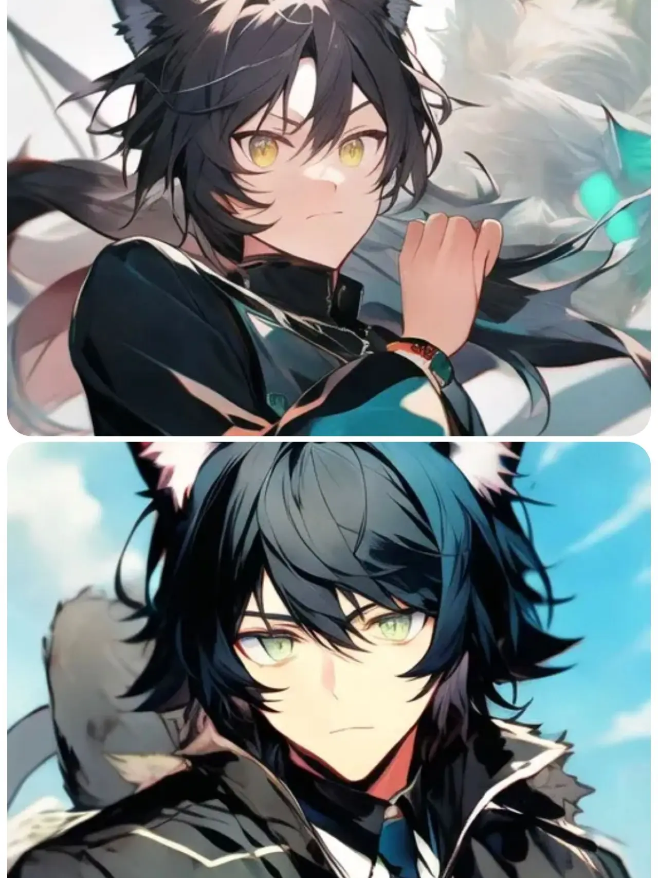 FeebleGenet3529의 思わず一目惚れして買った狼人2匹