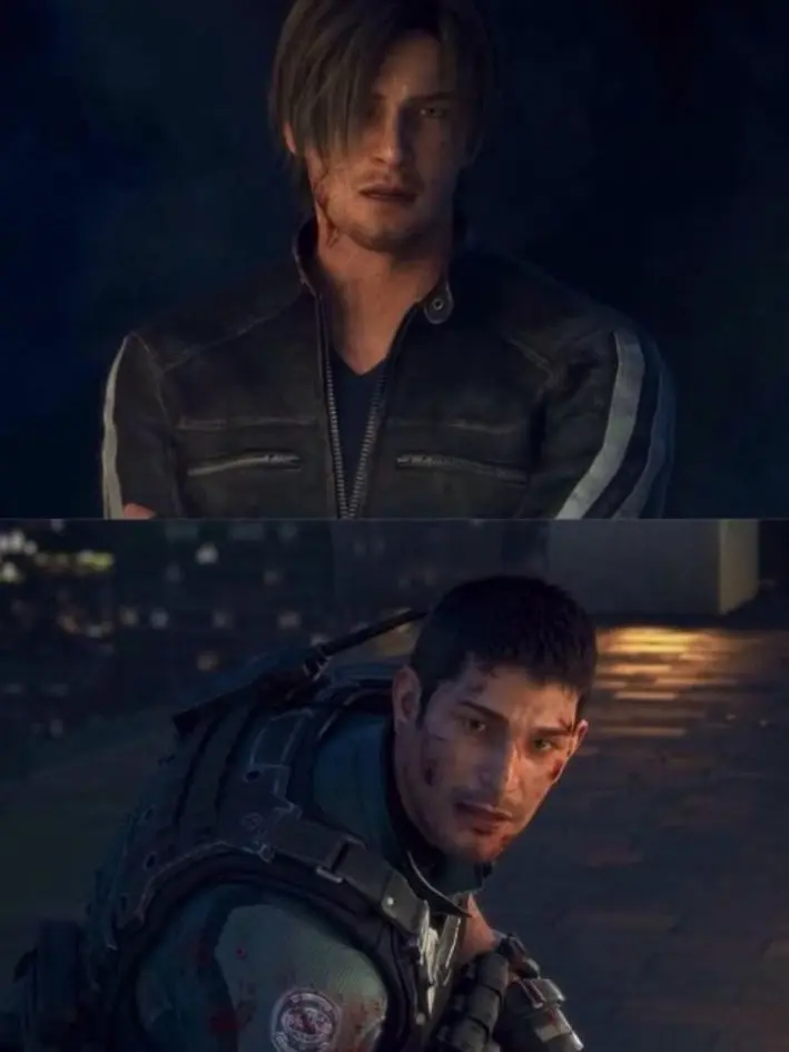 CasParker의 Leon Kennedy and Chris Redfield