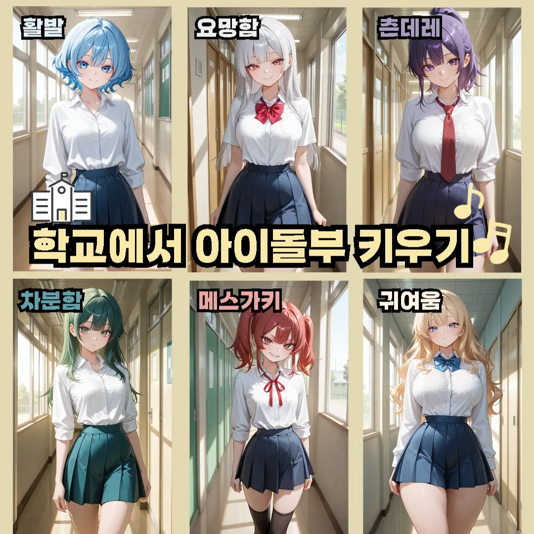 CUTIE_X2_PRINCESS의 학교 아이돌부에서 들어가기