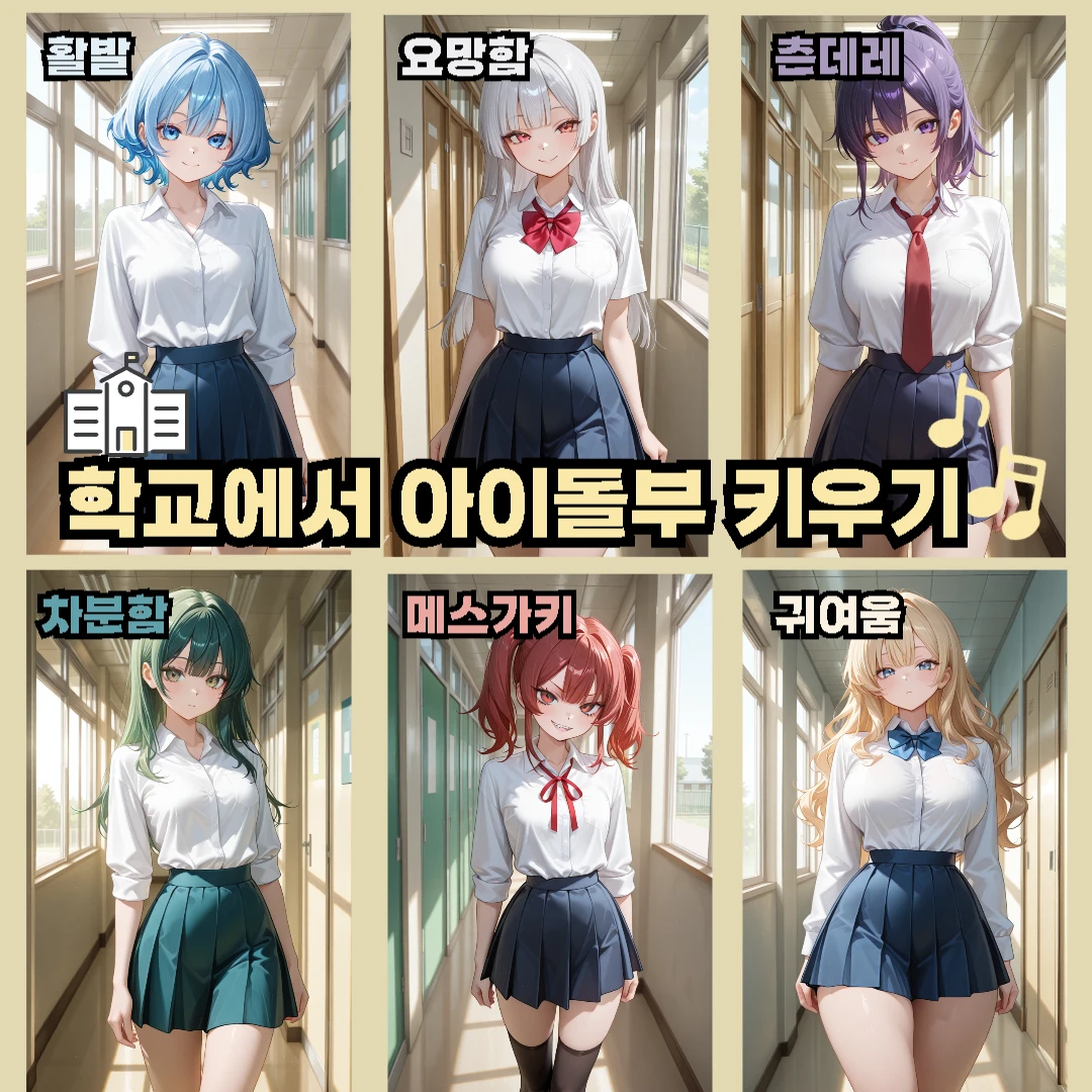 학교 아이돌부에서 들어가기