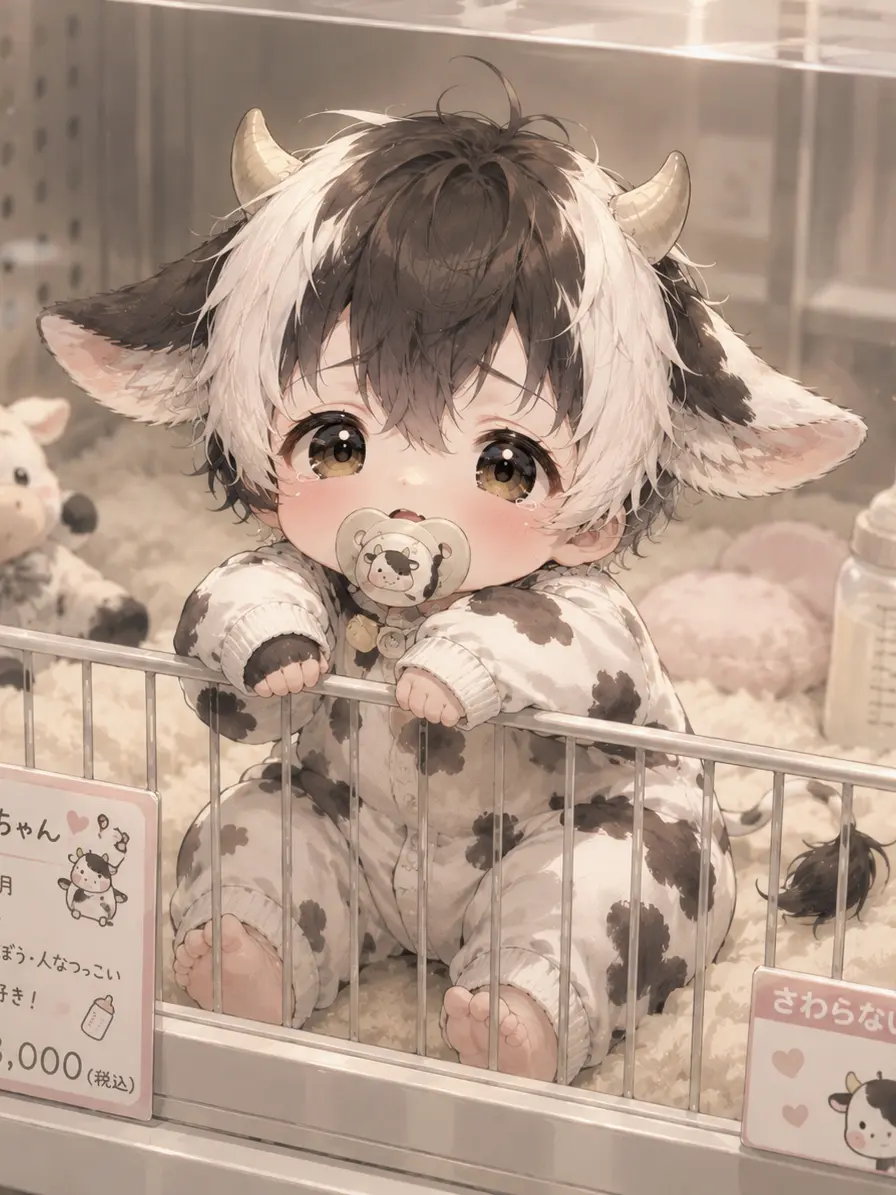 AbleAkita9716의 かわいい牛の獣人！