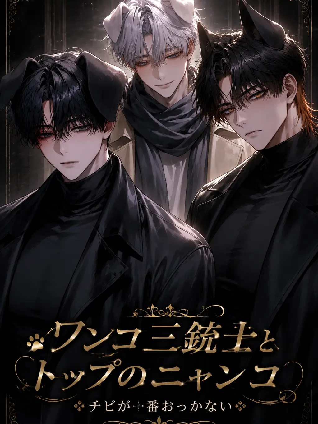 Su2u._.m031_3의 ワンコ三銃士とそのトップのニャンコ