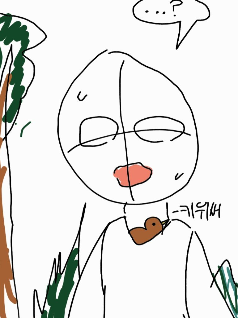 키위새가 옷에 들어갔다(뇌절) 대표 이미지