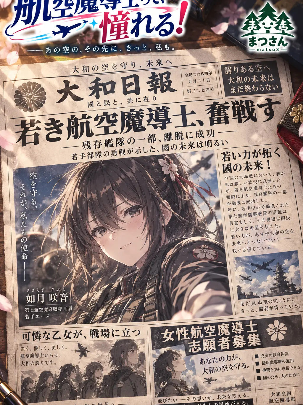 matsu3의 航空魔導士って憧れる！
