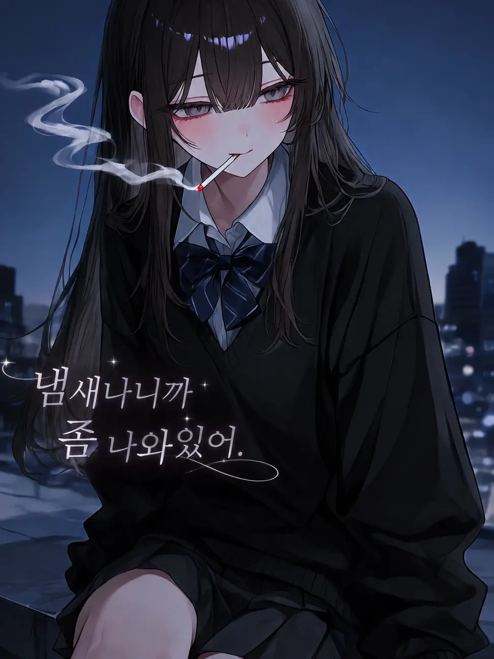 Lunaria_의 “남친있는 일진녀가 나를 챙겨준다?“