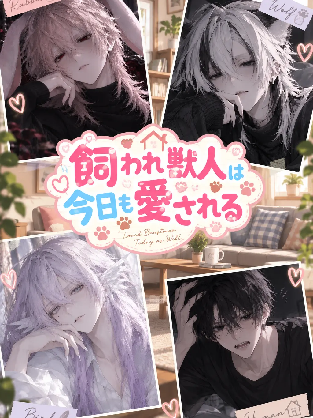Evernight0215의 飼われ獣人は今日も愛される