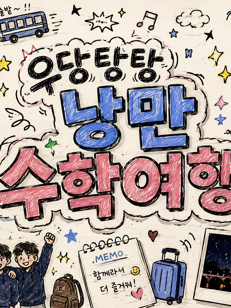 낭만있는 남고 수학여행 대표 이미지