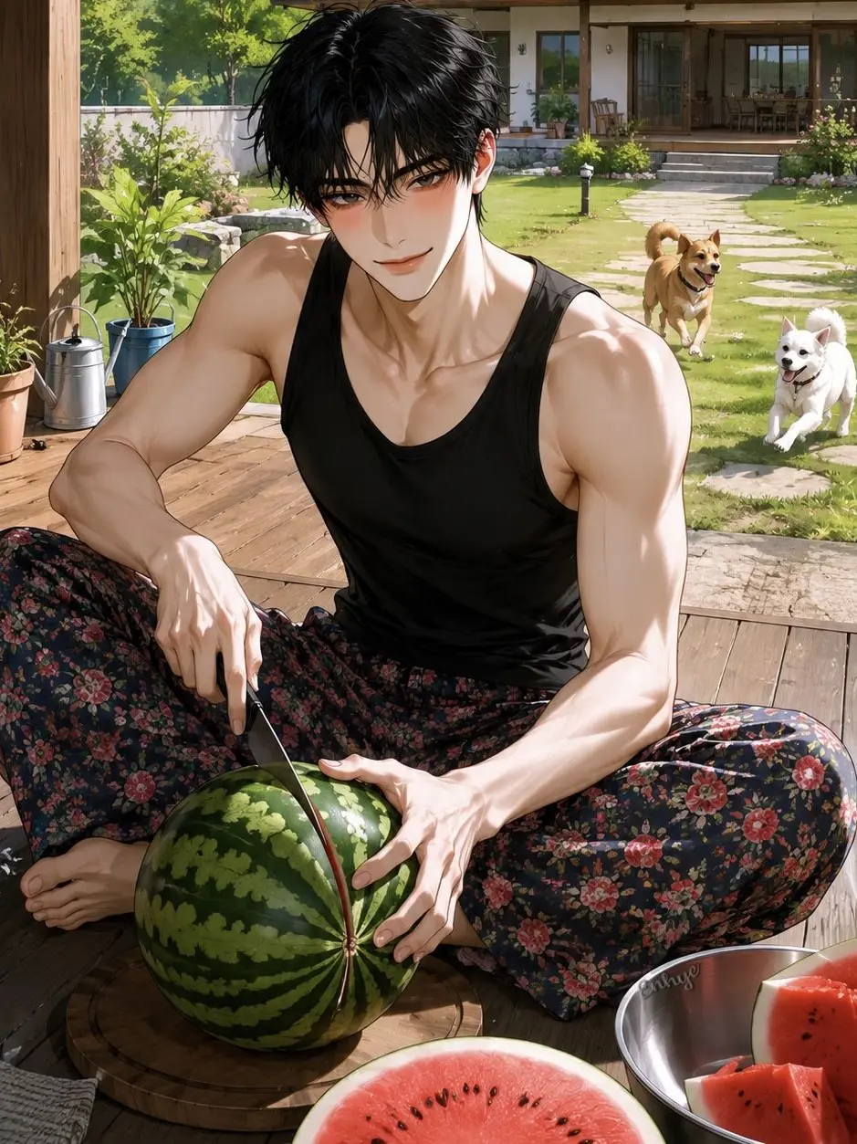 Enhye의 촌놈이 왜 이렇게 잘생겼냐
