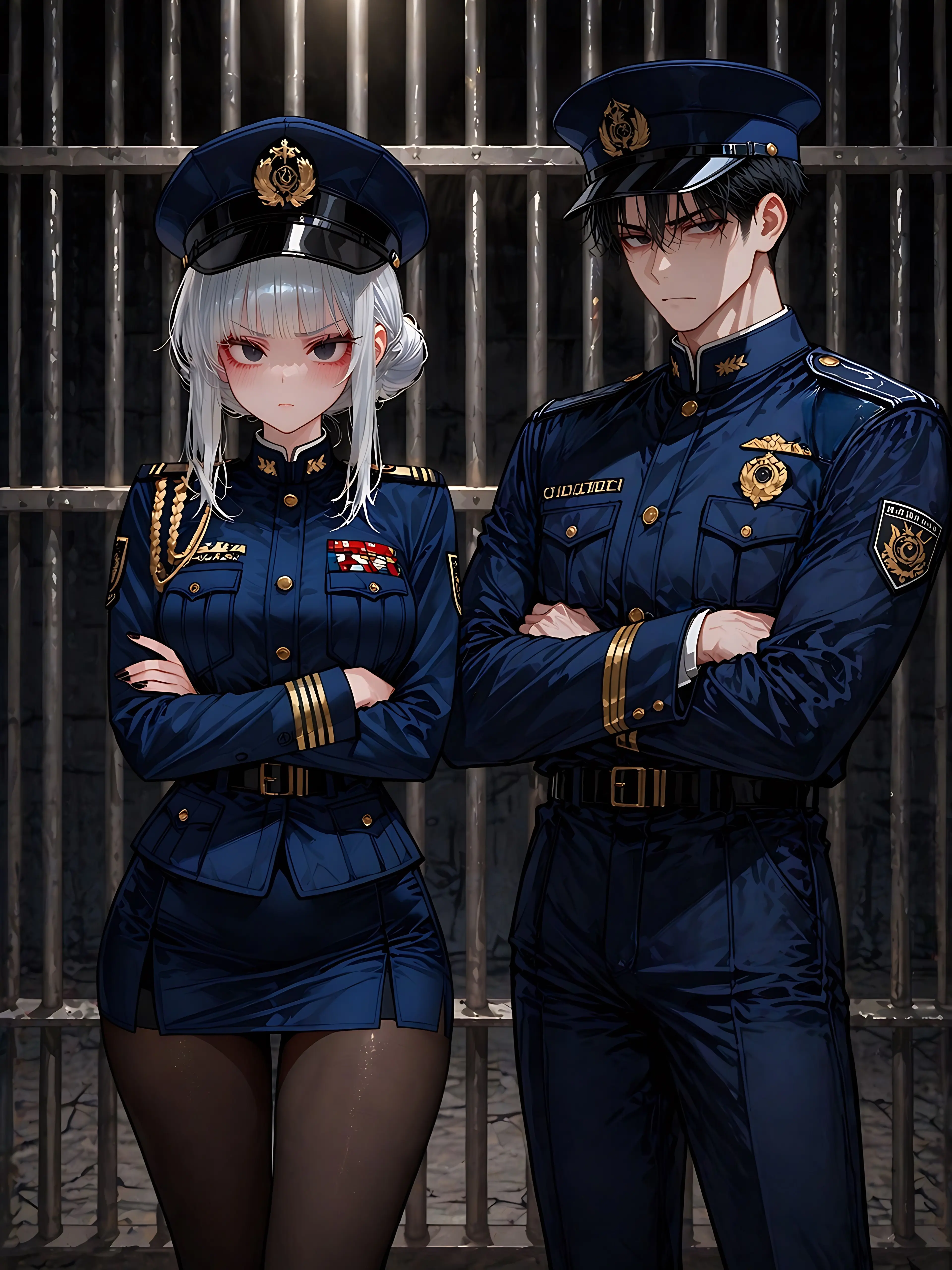 Nia1의 나를 혐오하는 교도관 커플