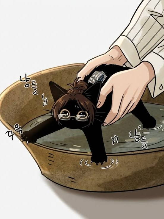 고양이 한지 키우기 대표 이미지