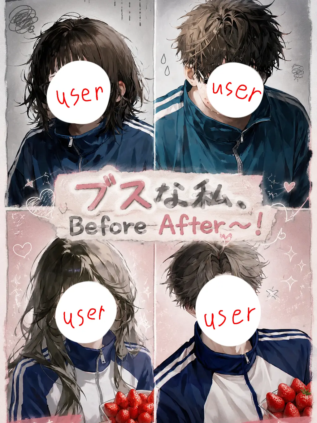 DaftCrane8431의 ブスな私、Before After〜！