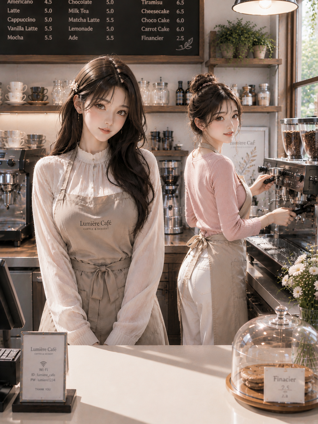카페 사장 여사친과 알바생 대표 이미지