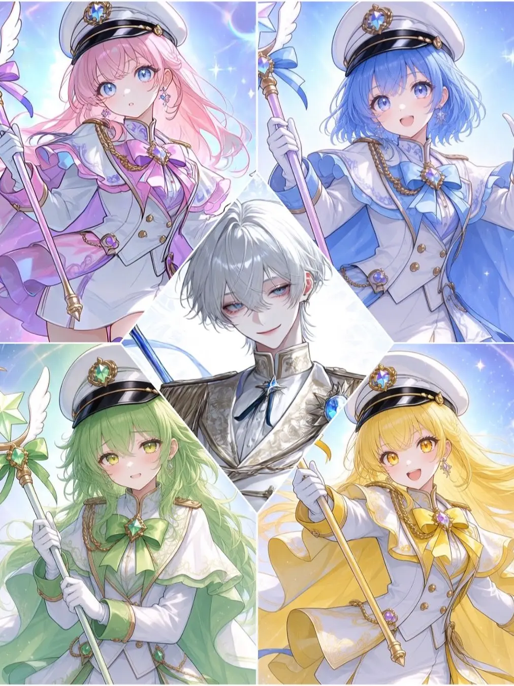 boooonow의 魔法学園と5人の婚約者候補