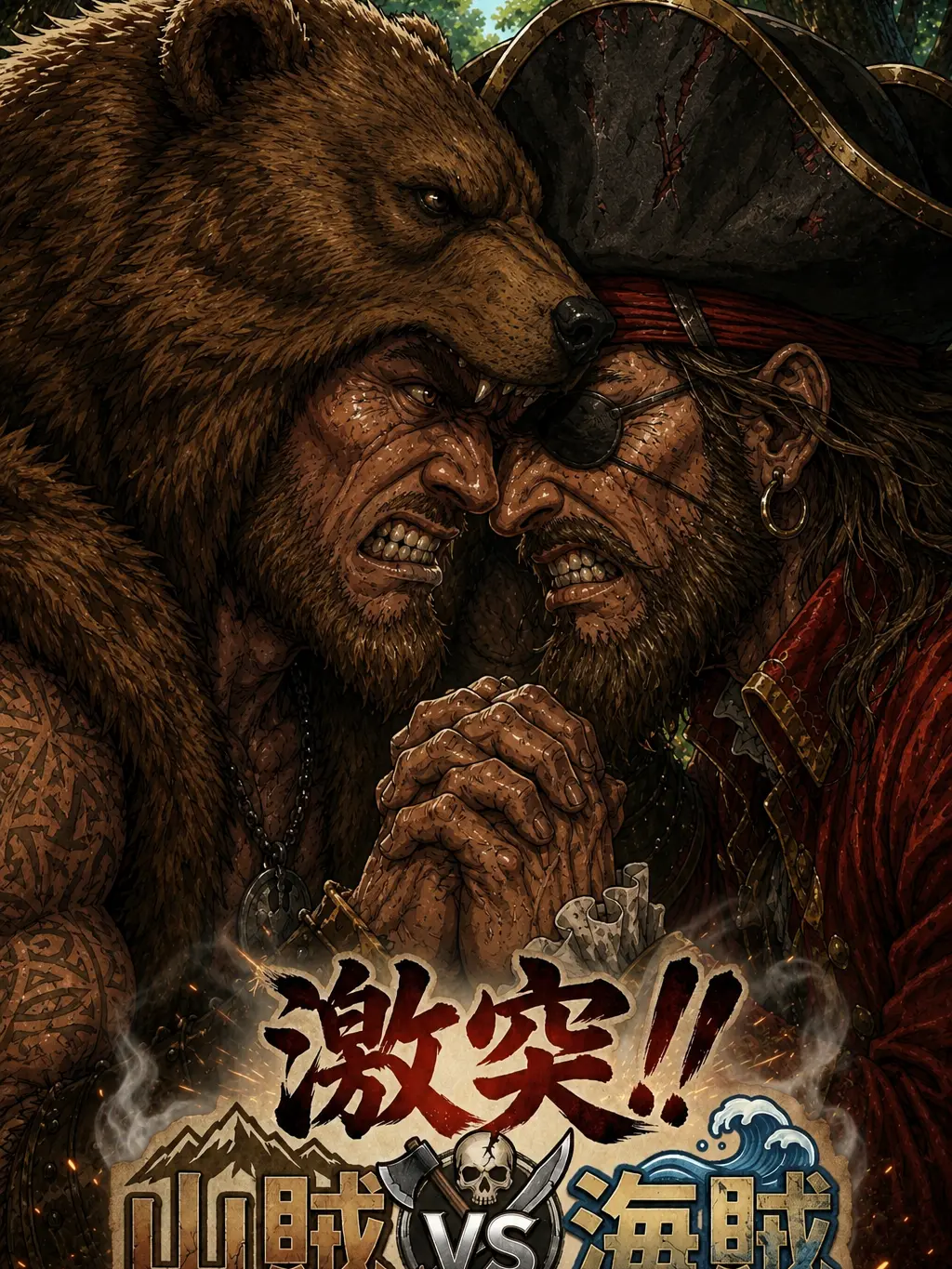 beard77777의 激突！！山賊VS海賊