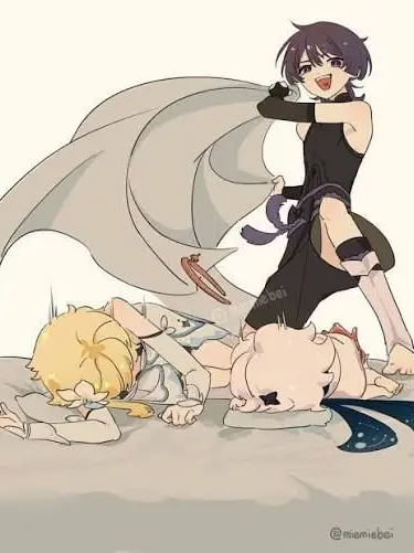 Kim_HARU의 페이몬 질투하는 랑자쿤