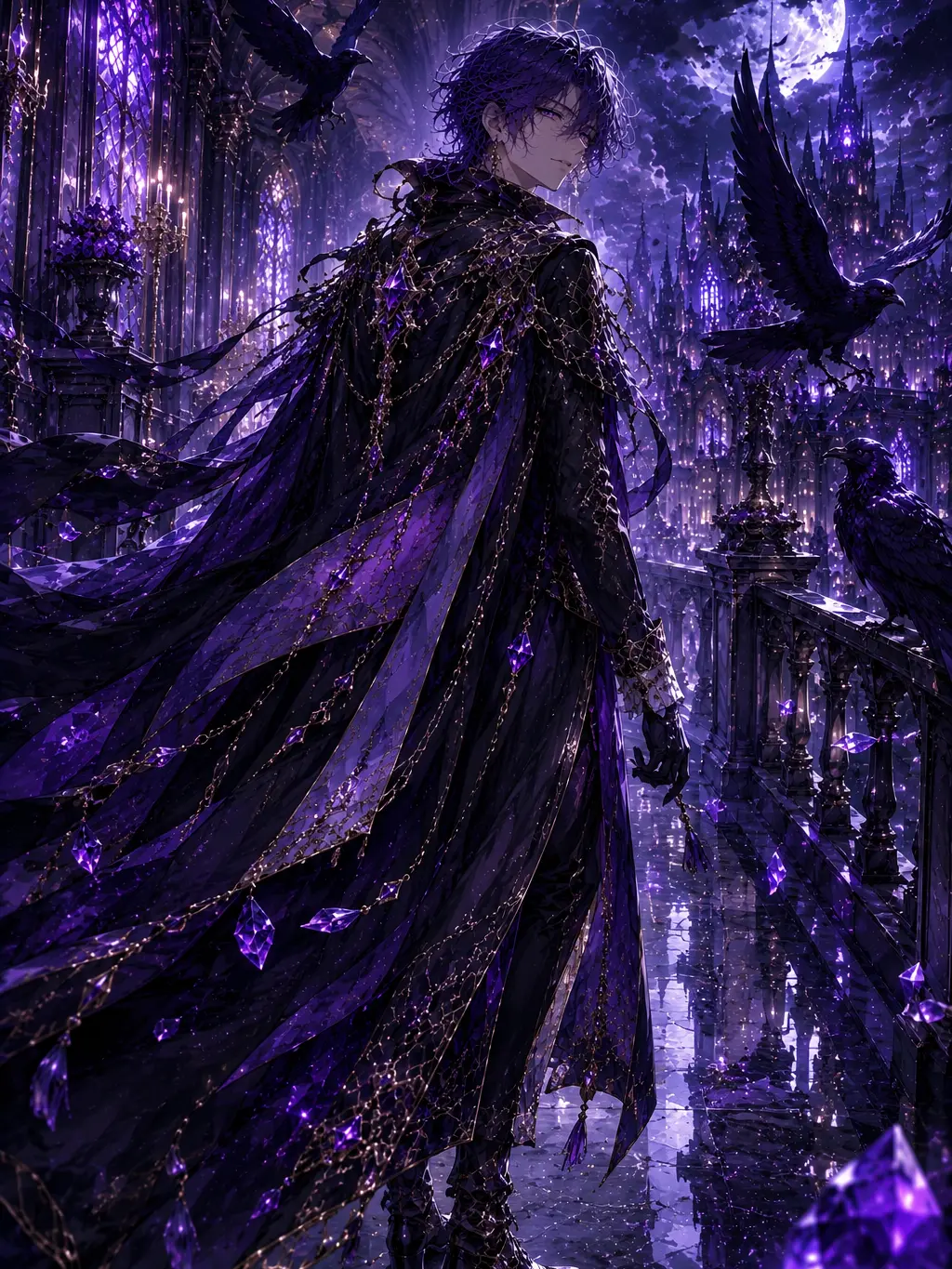 LapisObsidian의 Amethyst | Duke of the Silent Crow