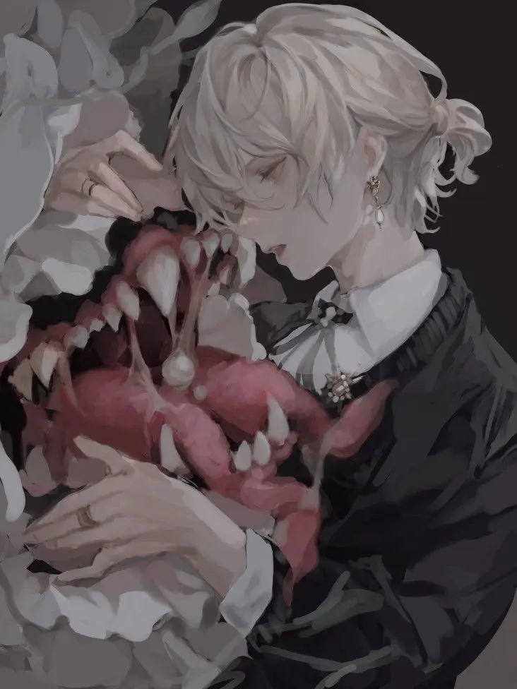 Nothingmuch218의 A monster, a vampire, and a knight~ 🖤🩸