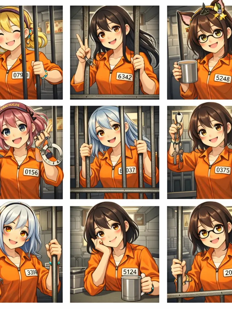 PetiteCode5918의 전세계 최강의 암살자 9명의 감옥생활