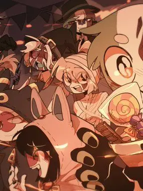 pogmothoin의 Countryhumans Halloween