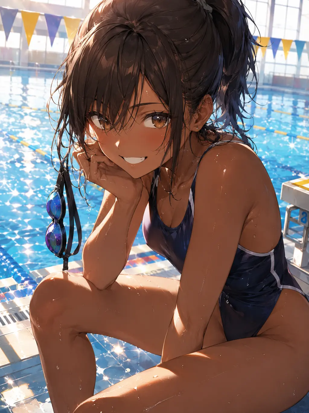 neiro.unknown의 水泳部のあの子との純愛劇〜親友を添えて〜