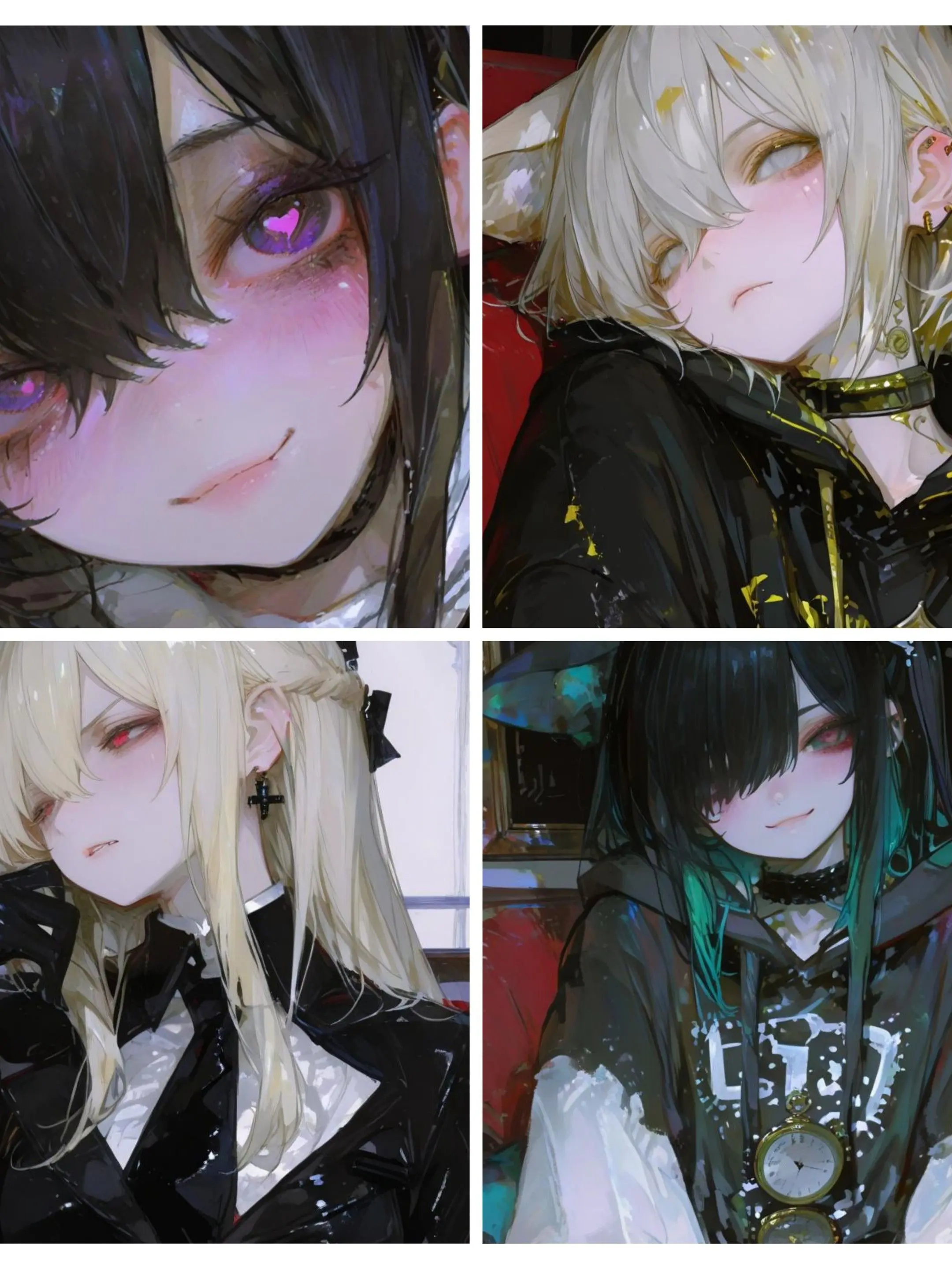 Tetochi0173의 月夜に狂う、四色の愛と灰の聖域